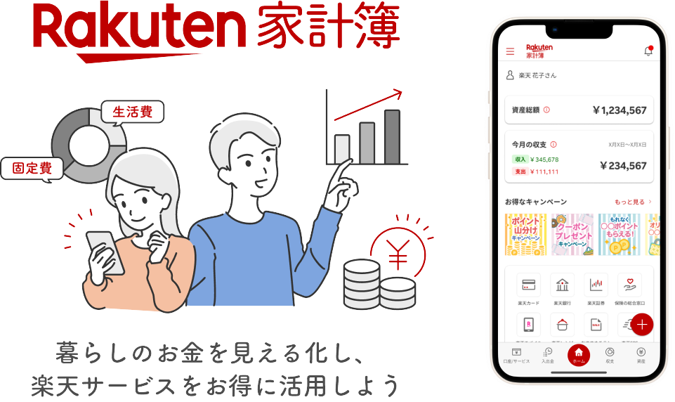 Rakuten launches household budgeting app